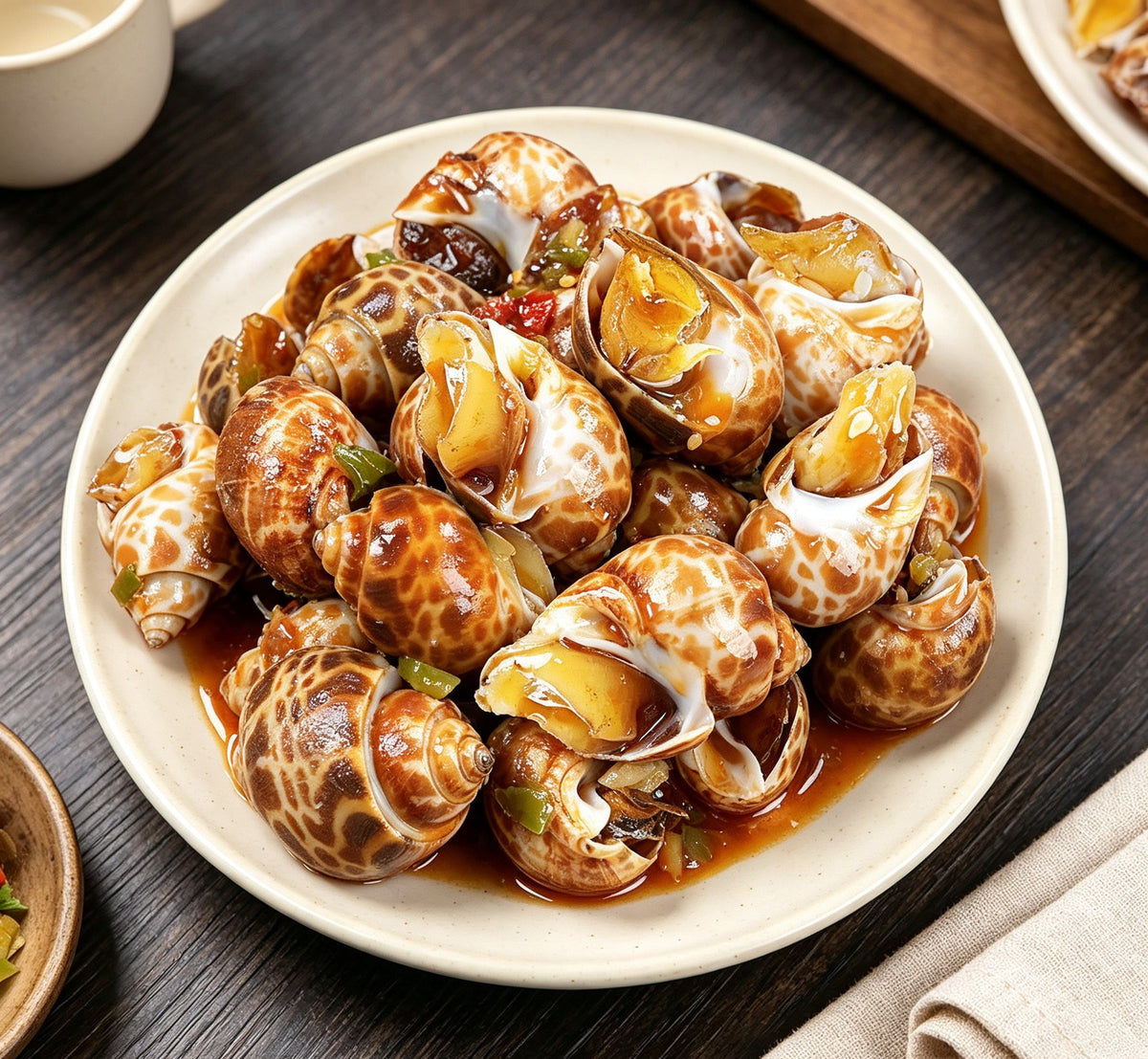 Deliciously Marinated Sea Snails – A Gourmet Seafood Delight