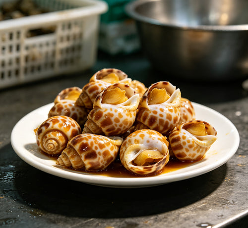 Deliciously Marinated Sea Snails – A Gourmet Seafood Delight