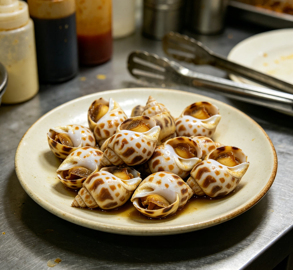 Deliciously Marinated Sea Snails – A Gourmet Seafood Delight