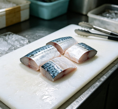 Freshly Sliced Mackerel Fillets: Premium Quality for Every Dish
